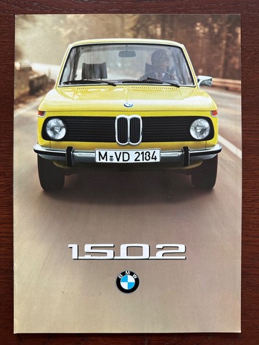 Prospekt brochure bmw 1502 - prospekt,