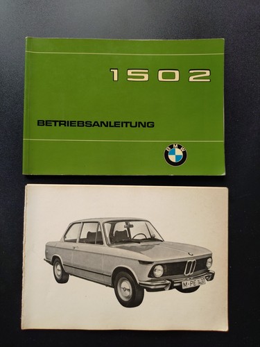 Bmw 1502 betriebsanleitung - bmw,